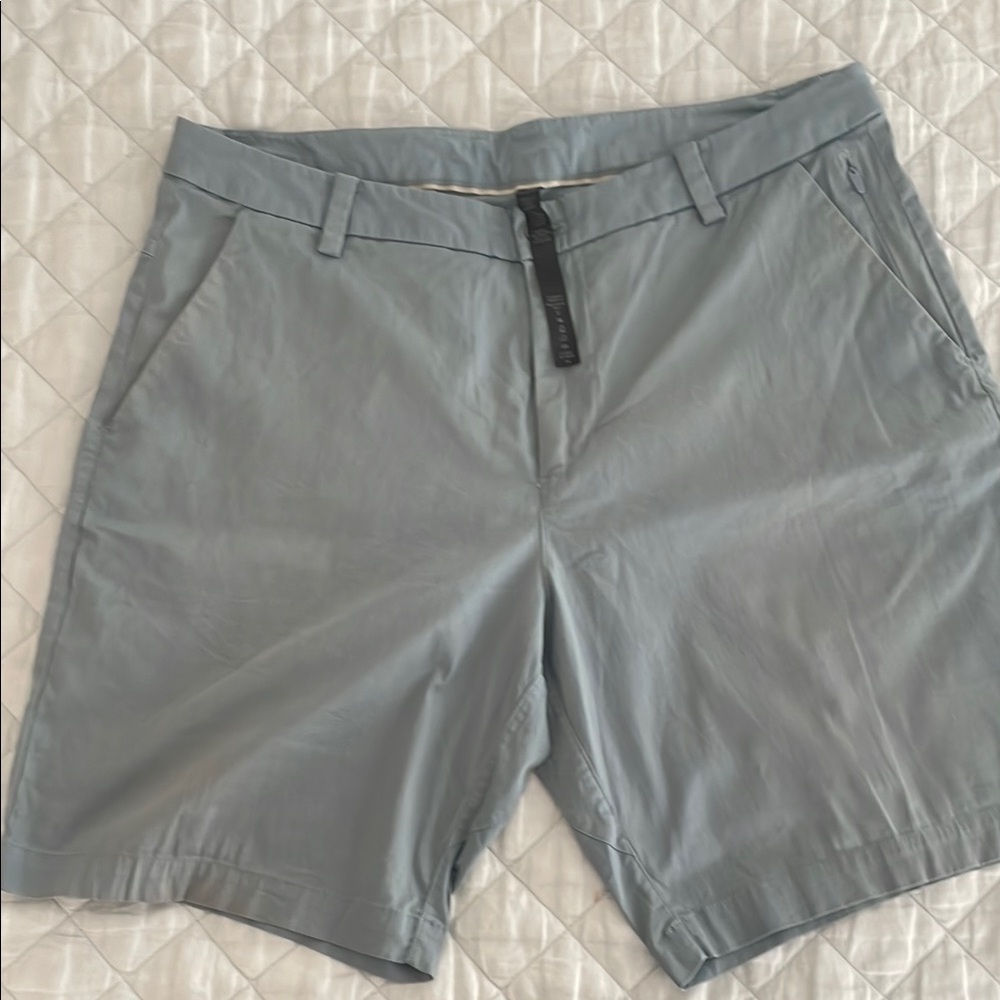 Lululemon Athletica Slate Blue Shorts (great for golf or casual wear)